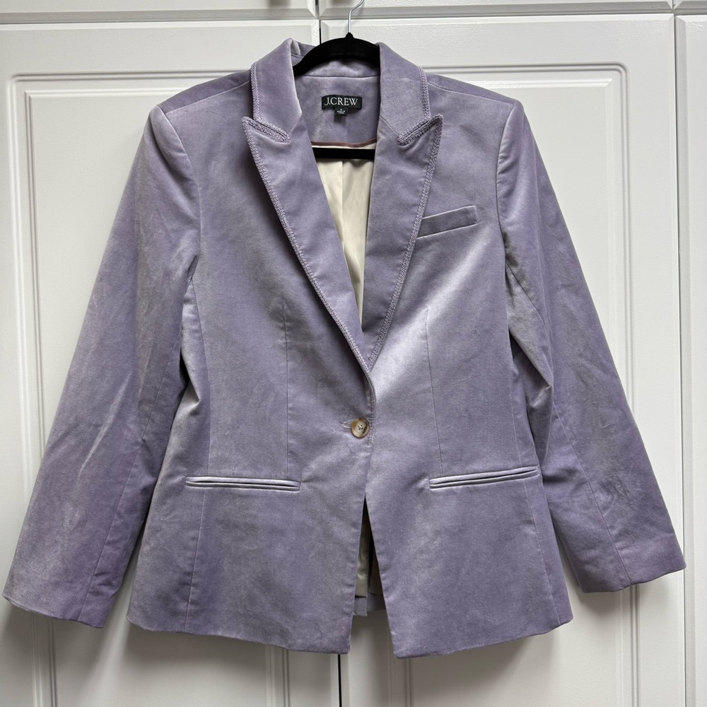J. Crew Light Purple Blazer